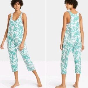 NWOT Tie Dye Jumpsuit Colsie Jumper Women's XL Lounge Boho Playsuit Overalls Cro